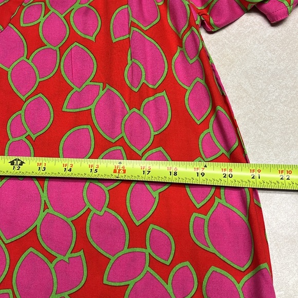 Escapada Orange, Hot Pink, & Lime Patterned Top - Picture 9 of 9